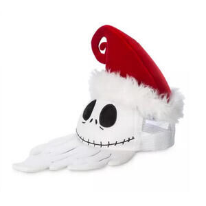 New Disney Parks Nightmare Before Christmas Jack Santa Claus Baseball Hat Cap